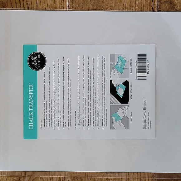 New Chalk Couture Reuable Tranfer Every Day is a Fresh Start - Picture 2 of 3